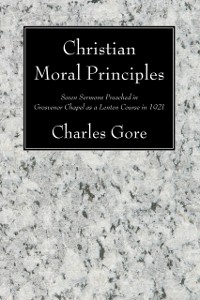 Cover Christian Moral Principles