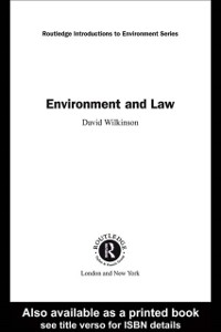 Cover Environment and Law