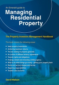 Cover Emerald Guide To Managing Residential Property