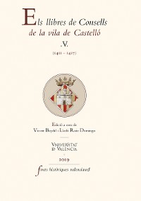 Cover Els llibres de Consells de la vila de Castelló V