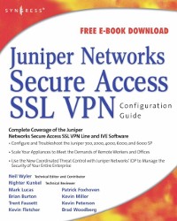 Cover Juniper(r) Networks Secure Access SSL VPN Configuration Guide