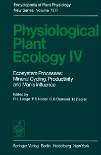 Cover Physiological Plant Ecology IV