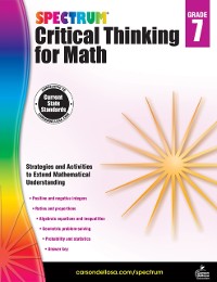 Cover Spectrum Critical Thinking for Math, Grade 7