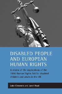 Cover Disabled people and European human rights