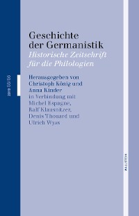 Cover Geschichte der Germanistik