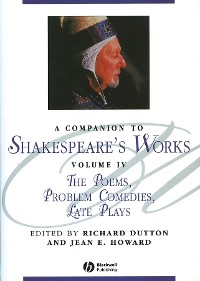 Cover A Companion to Shakespeare's Works, Volume IV