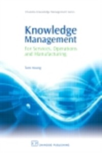 Cover Knowledge Management for Services, Operations and Manufacturing