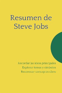 Cover Resumen de Steve Jobs