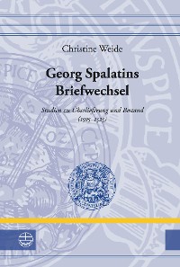 Cover Georg Spalatins Briefwechsel