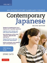 Cover Contemporary Japanese Textbook Volume 2