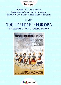 Cover 100 Tesi per l'Europa