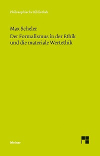 Cover Der Formalismus in der Ethik und die materiale Wertethik