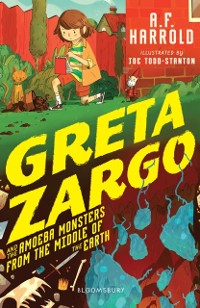 Cover Greta Zargo and the Amoeba Monsters from the Middle of the Earth