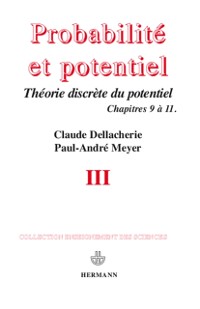 Cover Probabilités et potentiel, Volume 3