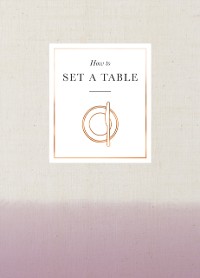 Cover How to Set a Table