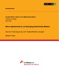 Cover Micro-Apartments as an Emerging Real Estate Market