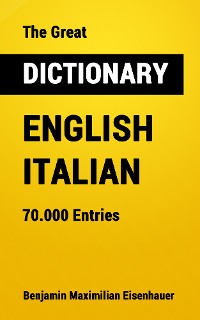 Cover The Great Dictionary English - Italian