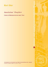 Cover Aeschylus’ "Choephori"