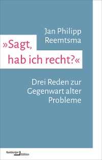 Cover »Sagt, hab ich recht?«