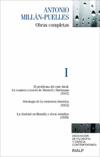Cover Millán-Puelles. I. Obras completas