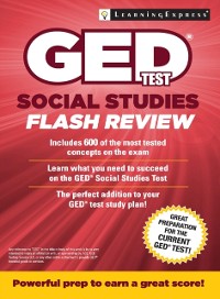Cover GED Test Social Studies Flash Review