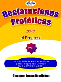 Cover Declaraciones Proféticas Para El Progreso