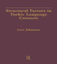 Cover Structural Factors in Turkic Language Contacts