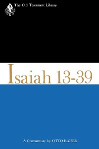 Cover Isaiah 13-39 (1974)