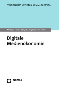 Cover Digitale Medienökonomie