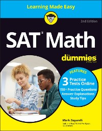Cover SAT Math For Dummies with Online Practice