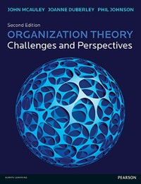 Cover Organization Theory