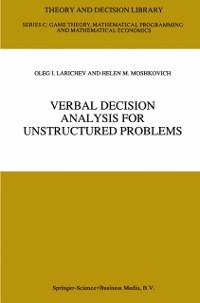 Cover Verbal Decision Analysis for Unstructured Problems