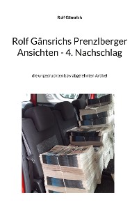 Cover Rolf Gänsrichs Prenzlberger Ansichten - 4. Nachschlag