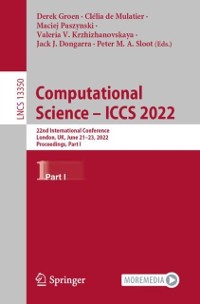 Cover Computational Science - ICCS 2022
