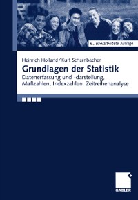 Cover Grundlagen der Statistik