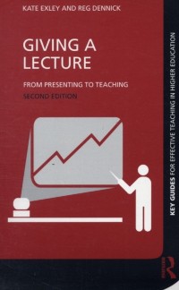 Cover Giving a Lecture