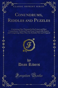 Cover Conundrums, Riddles and Puzzles