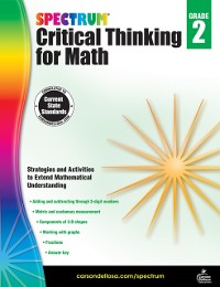 Cover Spectrum Critical Thinking for Math, Grade 2