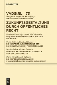 Cover Zukunftsgestaltung durch Öffentliches Recht