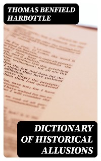 Cover Dictionary of Historical Allusions