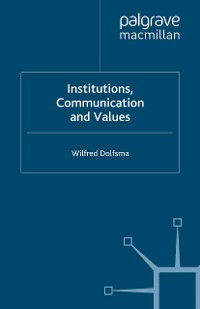 Cover Institutions, Communication and Values