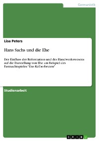 Cover Hans Sachs und die Ehe