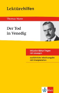 Cover Klett Lektürehilfen - Thomas Mann, Der Tod in Venedig