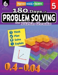 Cover 180 Days of Problem Solving for Fifth Grade