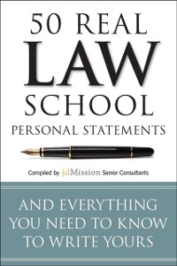 Cover 50 Real Law School Personal Statements