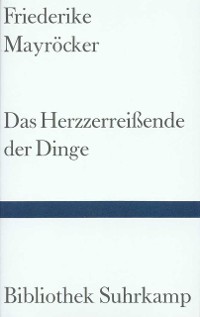 Cover Das Herzzerreißende der Dinge