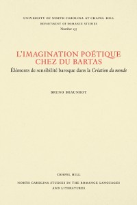 Cover L'Imagination poetique chez Du Bartas