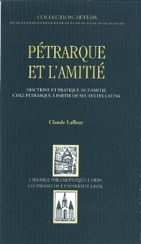 Cover Pétrarque et l''amitié