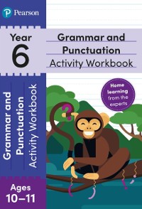 Cover Pearson Learn at Home Grammar & Punctuation Activity Workbook Year 6 Kindle