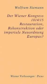 Cover Der Wiener Kongress 1814/15